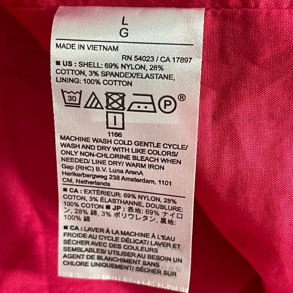 NWT Banana Republic Pink Twist Back Bubble Hem‎ Midi Dress Large 888773-02-1